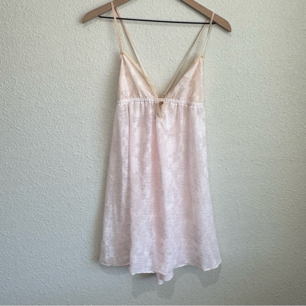 Lilac & London Womens Medium Pink Danity Chemise Slip Dress Fairycore‎ Ballet